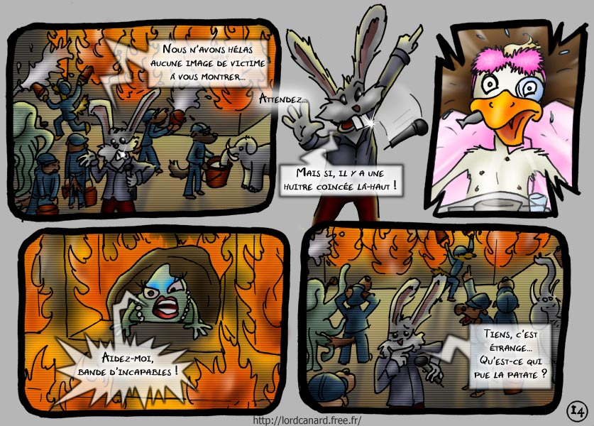 Lord Canard : Prisonnière des flammes